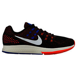Nike Air Zoom Structured 19 Men's Running Shoes, Black/Red